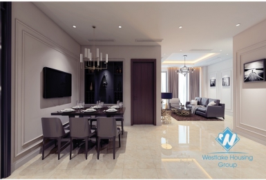 A superb and wonderful 3 bedroom apartment for rent in Ciputra Compound